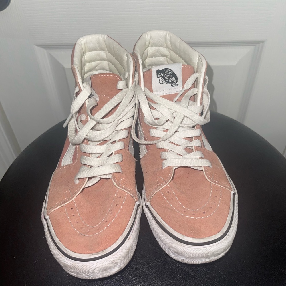 Women’s Vans Peach High-Top Sneakers